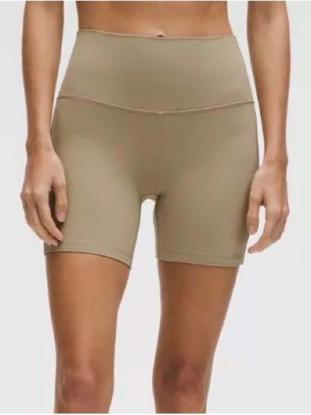 Lululemon Wunder Train High Rise Shorts- Sheer Oak